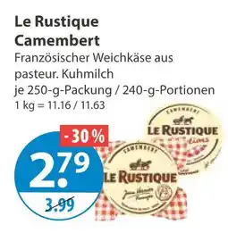 V Markt Le rustique camembert 250-g-packung Angebot
