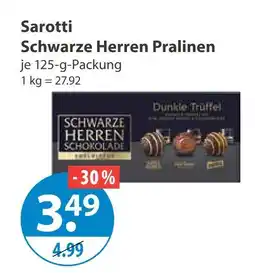 V Markt Sarotti schwarze herren pralinen Angebot