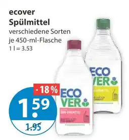 V Markt Ecover spülmittel Angebot
