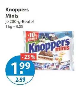 V Markt Knoppers minis Angebot