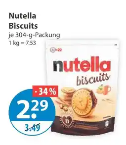 V Markt Nutella biscuits Angebot