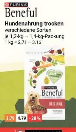 V Markt Purina beneful hundenahrung trocken Angebot