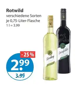 V Markt Rotwild wein Angebot
