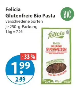 V Markt Felicia glutenfreie bio pasta Angebot