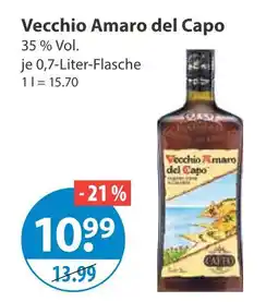 V Markt Vecchio amaro del capo kräuterlikör Angebot