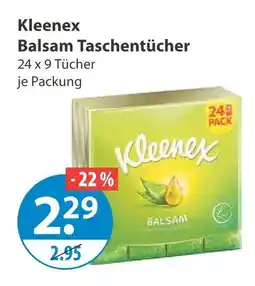 V Markt Kleenex balsam taschentücher Angebot
