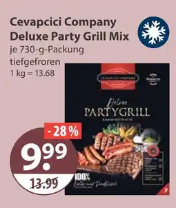V Markt Cevapcici company deluxe party grill mix Angebot