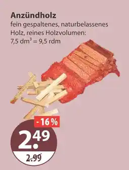 V Markt Anzündholz Angebot