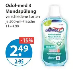 V Markt Odol-med 3 mundspülung Angebot