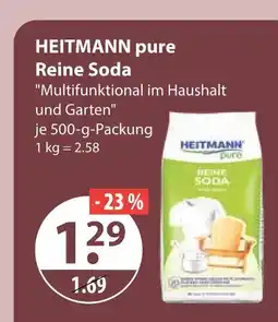 V Markt Heitmann pure reine soda Angebot