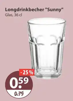V Markt Longdrinkbecher sunny Angebot