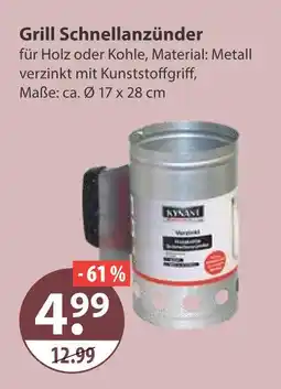 V Markt Grill schnellanzünder Angebot