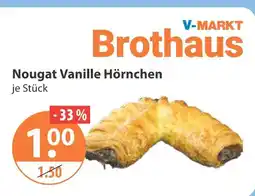 V Markt Nougat vanille hörnchen Angebot