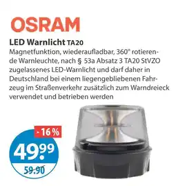 V Markt Osram led warnlicht ta20 Angebot