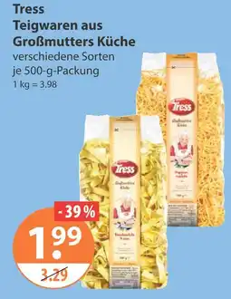 V Markt Tress teigwaren aus großmutters küche Angebot