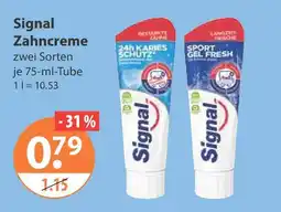 V Markt Signal zahncreme Angebot