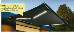 BayWa Bau & Garten DURABIL Vollkassettenmarkise mit LED-Beleuchtung Angebot