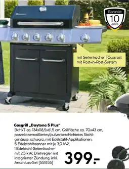 BayWa Bau & Garten Gasgrill,,Daytona 5 Plus" Angebot