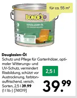 BayWa Bau & Garten BONDEX Douglasien-Öl Angebot