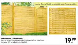 BayWa Bau & Garten Lamellenzaun,,Schwarzwald" Angebot