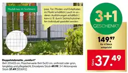 BayWa Bau & Garten Doppelstabmatte „,comfort" Angebot