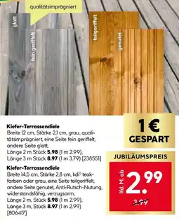 BayWa Bau & Garten Kiefer-Terrassendiele Angebot