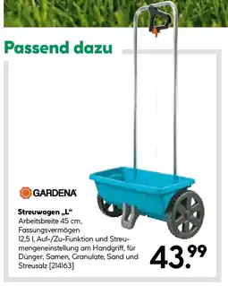 BayWa Bau & Garten GARDENA Streuwagen ,,L“ Angebot