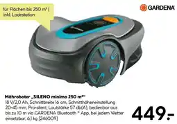BayWa Bau & Garten GARDENA Mähroboter ,,SILENO minimo 250 m²" Angebot