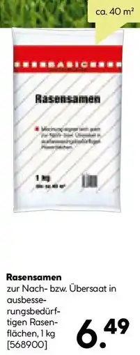 BayWa Bau & Garten Rasensamen Angebot