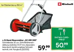 BayWa Bau & Garten Einhell Hand-Rasenmäher ,,GC-HM 300" Angebot