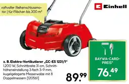 BayWa Bau & Garten Einhell Elektro-Vertikutierer ,,GC-ES 1231/1" Angebot