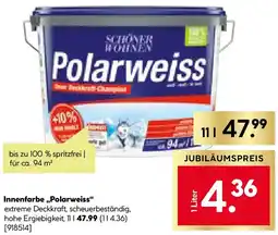 BayWa Bau & Garten Schoner Wohnen Polarweiss Angebot