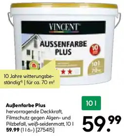 BayWa Bau & Garten VINCENT Außenfarbe Plus Angebot
