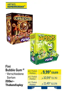 METRO Fini Bubble Gum Angebot
