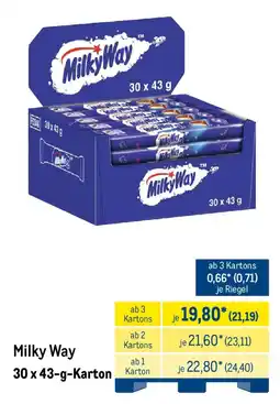 METRO Milky Way Angebot