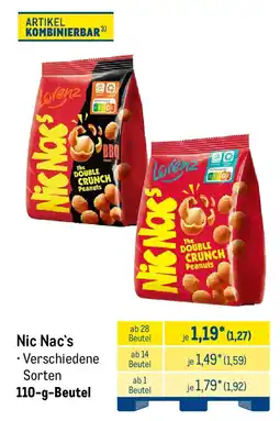 METRO Nic Nac's Angebot
