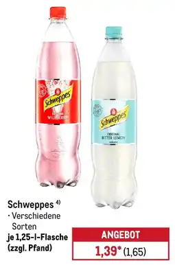 METRO Schweppes Angebot