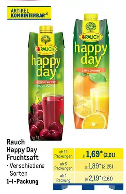 METRO Rauch Happy Day Fruchtsaft Angebot