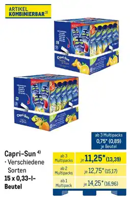METRO Capri-Sun Angebot