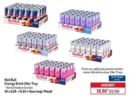 METRO Red Bull Energy Drink Angebot