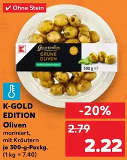 Kaufland K-GOLD EDITION Oliven Angebot
