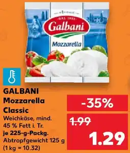 Kaufland GALBANI Mozzarella Classic Angebot