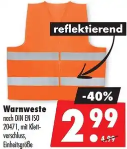 Mäc Geiz Warnweste Angebot