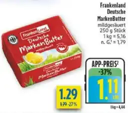 diska Frankenland Deutsche MarkenButter Angebot