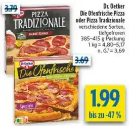 diska Dr. Oetker Die Ofenfrische Pizza oder Pizza Tradizionale Angebot