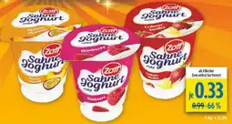 diska Zott Sahne Joghurt mild Angebot