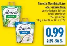 diska Almette Alpenfrischkäse oder -zubereitung Angebot