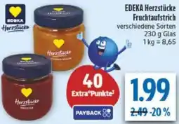 diska EDEKA Herzstücke Fruchtaufstrich Angebot