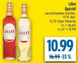 diska Lillet Apéritif Angebot