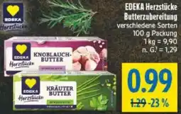 diska EDEKA Herzstücke Butterzubereitung Angebot